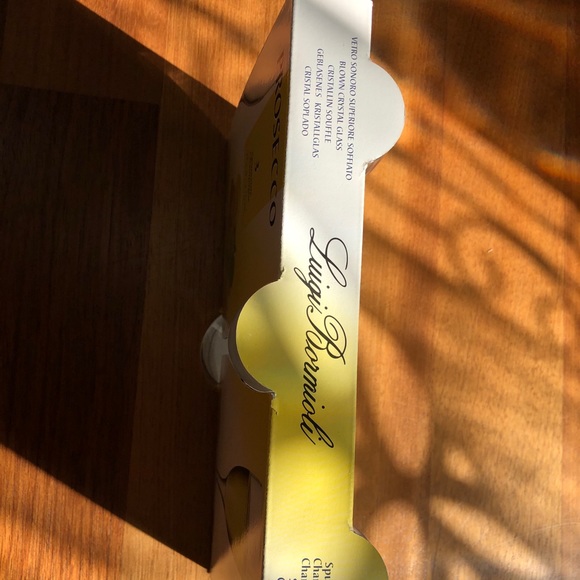 NEW!! Luigi Bormioli Prosecco Champagne Flutes(Set of 3) - Picture 2 of 3